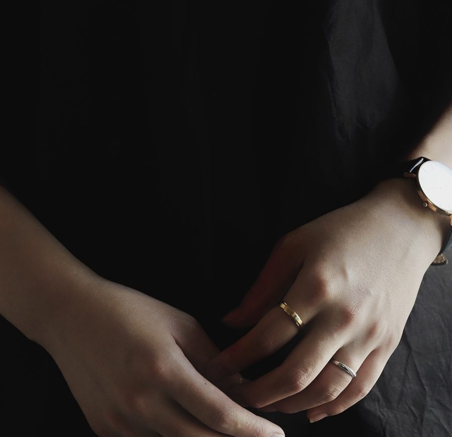 指輪の組み合わせ