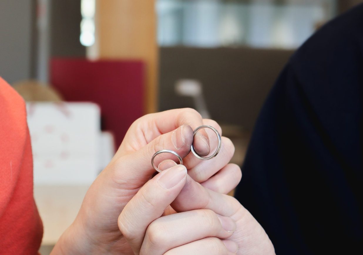 指輪を見るたび思い出す