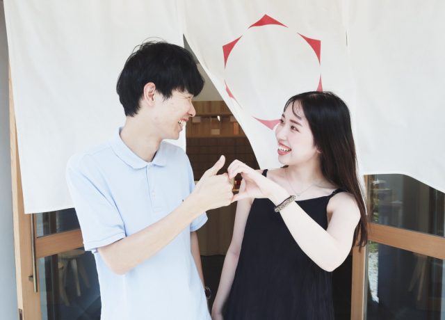 素敵な笑顔の一瞬