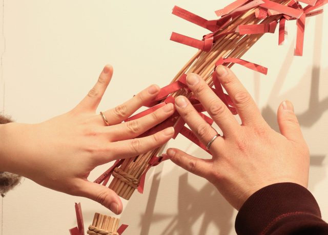 長い距離を繋いで