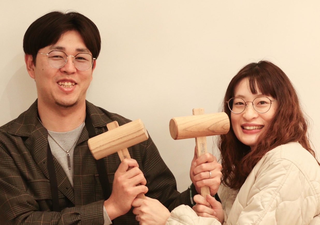 おそろいの指輪で